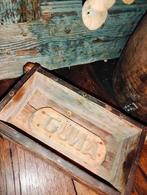 Oude brocante steen mal steenmal
Afgewerkt met ijzer, Antiek en Kunst, Ophalen of Verzenden