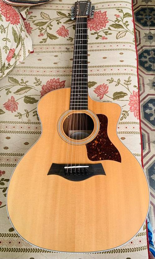 Taylor 254 CE 12 snaar gitaar, Muziek en Instrumenten, Snaarinstrumenten | Gitaren | Akoestisch, Zo goed als nieuw, Ophalen