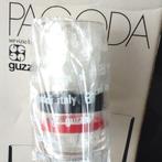 Guzzini Pagoda 6x glazen nieuw jaren 70 design Paolo Tilche, Ophalen, Nieuw