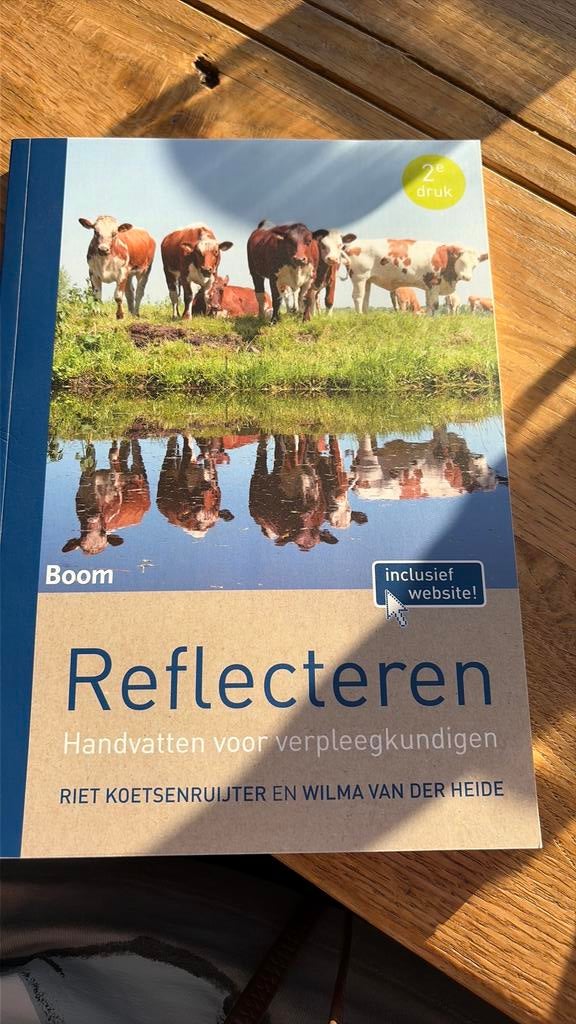 Wilma van der Heide - Reflecteren, Boeken, Ophalen, Sociale wetenschap, Wilma van der Heide; Riet Koetsenruijter, Zo goed als nieuw