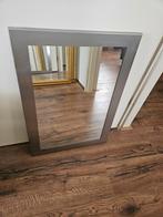 Spiegel met metalen lijst 75 cm hoog 53 cm breed, Huis en Inrichting, Ophalen, Zo goed als nieuw, Minder dan 100 cm, Rechthoekig