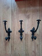Gietijzeren hoed/kapstok haken, Huis en Inrichting, Woonaccessoires | Kapstokken, Ophalen of Verzenden, Metaal, Wandkapstok, Minder dan 100 cm