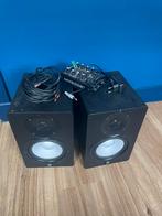 YAMAHA speaker set HS7 + 2CH mixer (ibiza sound), Ophalen, Zo goed als nieuw, 120 watt of meer, Overige merken