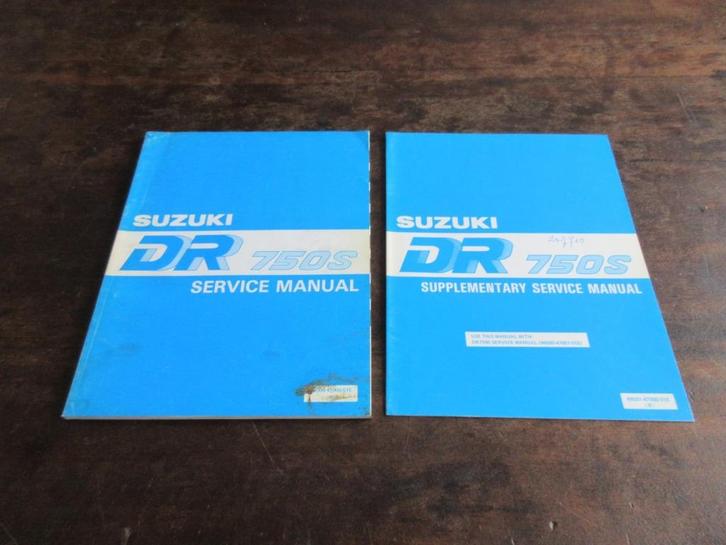 Suzuki DR750S werkplaatshandboek manual, Motoren, Handleidingen en Instructieboekjes, Suzuki, Ophalen of Verzenden