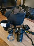 Nikon D60 Spiegelreflexcamera met Zoomlens - Goede Staat, Audio, Tv en Foto, Fotocamera's Digitaal, Spiegelreflex, Ophalen of Verzenden