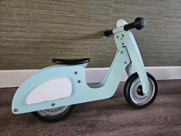 Bandits & Angels Scooter Italian groen loopfiets loopmotor, Kinderen en Baby's, Speelgoed | Buiten | Voertuigen en Loopfietsen