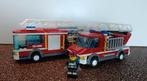 2 Lego Brandweer auto's 60002 60003, Ophalen of Verzenden, Gebruikt, Lego