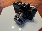 Revueflex TL spiegelreflex camera met 35mm f/2.8 lens, Audio, Tv en Foto, Ophalen, Gebruikt, Spiegelreflex, Overige Merken