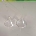 Glazen trechter 100mm set van 2, Ophalen, Zo goed als nieuw