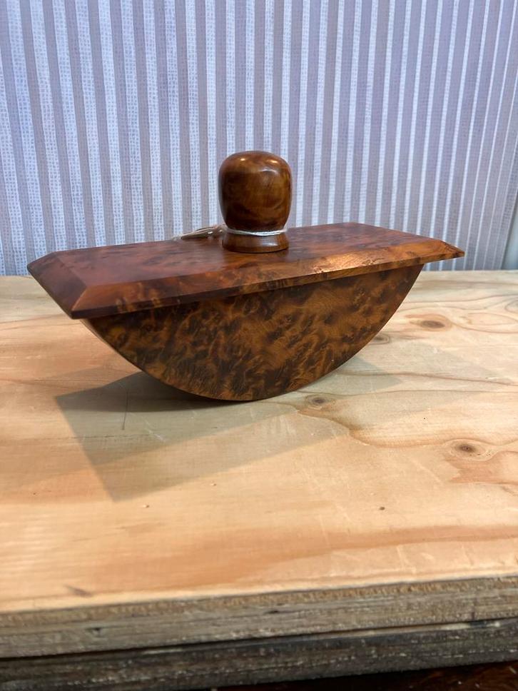 Inktblotter van cederwortelhout, Antiek en Kunst, Antiek | Kantoor en Zakelijk, Ophalen of Verzenden