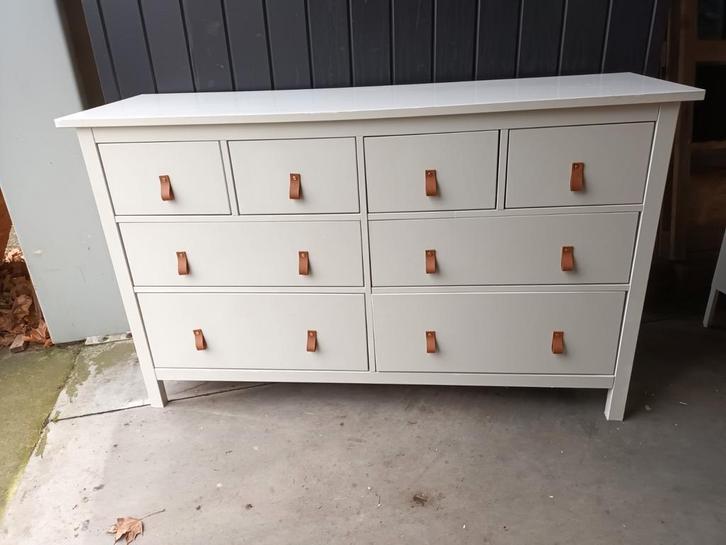 Ikea Hemnes ladekast commode dressoir 8 lades, Huis en Inrichting, Kasten | Ladekasten, Gebruikt, Minder dan 100 cm, 25 tot 50 cm