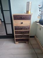 Houten kast met lades - Uniek design!, Ophalen