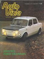 Autovisie 10 1972 : Mazda 818 - Fiat 126 - Ford Granada, Ophalen of Verzenden, Gelezen, Algemeen