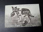 WO1 Anti-Duitse Propagandaprentkaart wo1 ww1, Ophalen of Verzenden, Landmacht, Duitsland