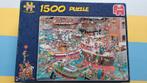 Jan van Haasteren De Haven 1500 stukjes, Hobby en Vrije tijd, Denksport en Puzzels, Ophalen of Verzenden, 500 t/m 1500 stukjes