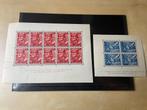 Nederland legioenblokken nvph 402b- 403b, Postzegels en Munten, Postzegels | Nederland, Ophalen of Verzenden