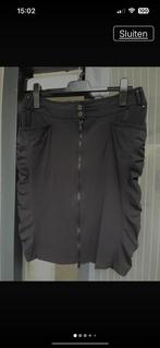 Rok, Kokerrok, rimpelrok, Kleding | Dames, Rokken, Ophalen of Verzenden, Zo goed als nieuw, Zwart, Knielengte