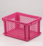 Fietskrat, krat van Lastpak, roze, 40x30x22cm, Ophalen of Verzenden, Zo goed als nieuw, Fietskrat, Lastpak