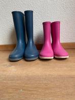 Dunlop regenlaarzen maat 32 (blauw) maat 29 (roze), Ophalen, Gebruikt, Jongen of Meisje, Laarzen