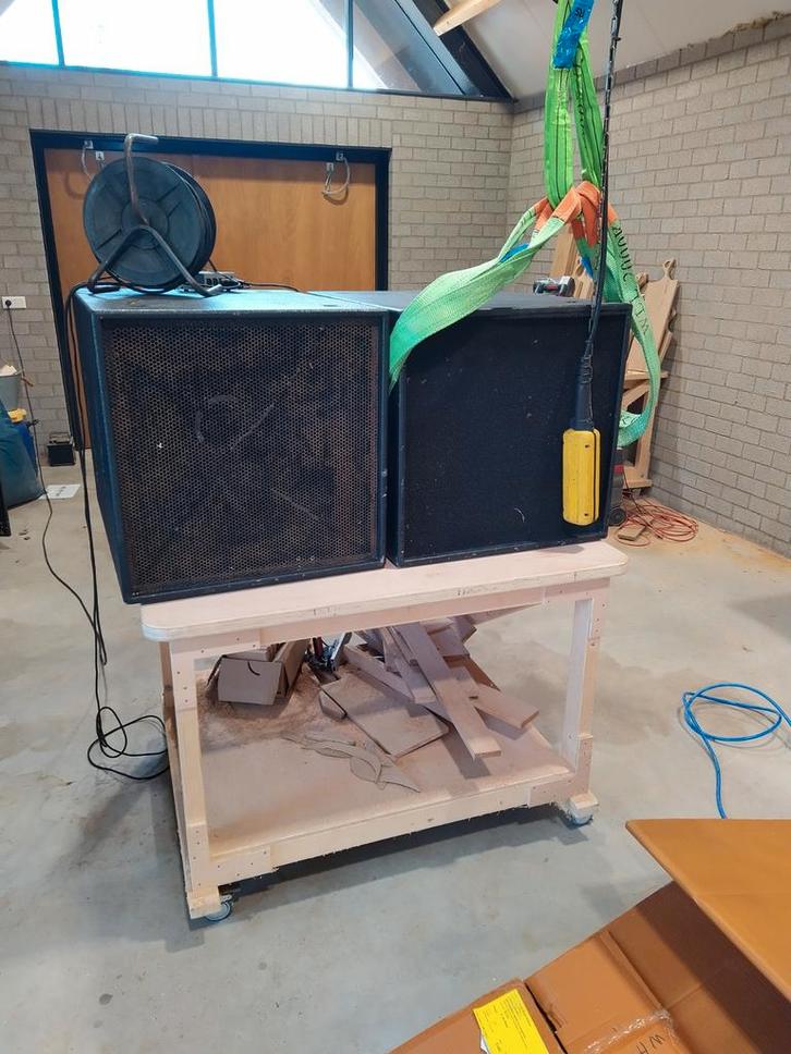 DAP CSA 12-3T Actieve Luidsprekers 1000W, Audio, Tv en Foto, Luidsprekers, Gebruikt, Overige typen, 120 watt of meer, Overige merken