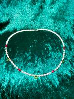 Parelketting, Sieraden, Tassen en Uiterlijk, Kettingen, Ophalen of Verzenden, Zo goed als nieuw, Wit, Overige materialen