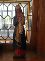 Prachtige Maria beeld van gips., Antiek en Kunst, Antiek | Religie, Ophalen