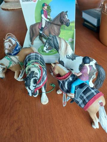 Schleich Paarden Collectie met Ruiters beschikbaar voor biedingen