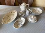Blau saks Koffieset Botervloot schalen, Antiek en Kunst, Antiek | Servies los, Ophalen