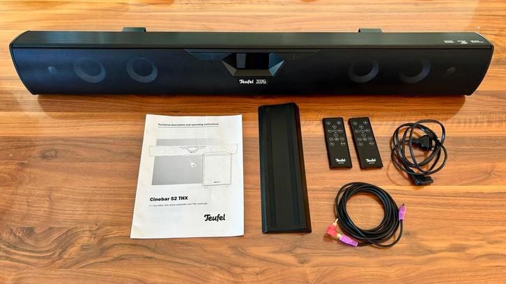 Teufel Cinebar 52 THX Soundbar, Audio, Tv en Foto, Luidsprekers, Gebruikt, Surroundset zonder subwoofer, 120 watt of meer, Overige merken