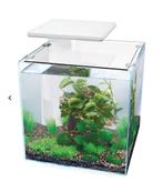 Aquarium wit, 30 ltr met heel veel extra's, Ophalen, Zo goed als nieuw, Leeg aquarium