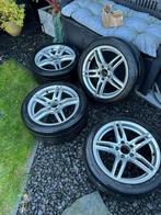 Te koop metalen Mercedes Benz velgen + banden met profiel, Ophalen, Gebruikt