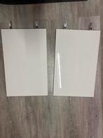 2x IKEA Besta deurtjes 60x40, Wit, Zo goed als nieuw, Minder dan 100 cm, 50 tot 100 cm