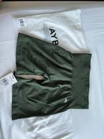 ABYL empower seamless cycling short khaki green maat s nieuw, Ophalen of Verzenden, Fitness of Aerobics, Maat 36 (S), Groen