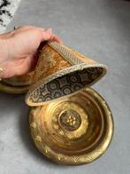 Marokkaanse Schaaltjes/Tajines, Bruin, Ophalen of Verzenden, Zo goed als nieuw, Metaal
