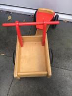 Houtenloopbakfiets €15, Kinderen en Baby's, Ophalen, Gebruikt, Loopvoertuig