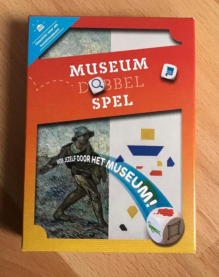 Museum Dobbelspel editie schilderijen en beelden (nieuw), Hobby en Vrije tijd, Gezelschapsspellen | Overige, Nieuw, Een of twee spelers