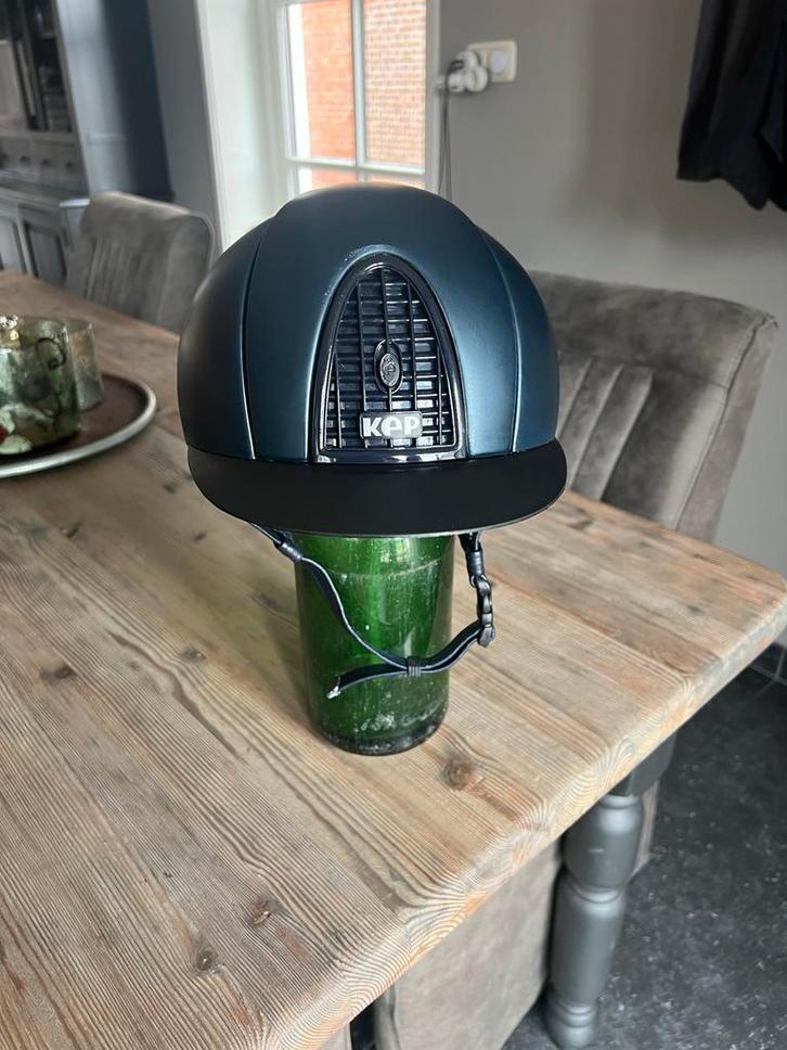 Zeer nette kep Italia maat M blauwe, Dieren en Toebehoren, Paarden en Pony's | Overige Paardenspullen, Zo goed als nieuw, Dressuur