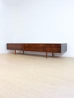 Vintage palissander XL dressoir Fristho, Ophalen, Gebruikt, Vintage, 200 cm of meer