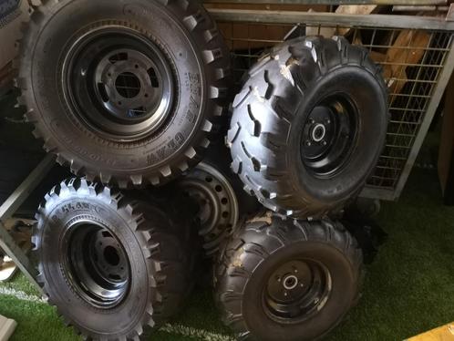 quad banden op velg 2 voor 2 achter demontabele voering, Motoren, Accessoires | Overige, Ophalen