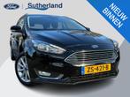 Ford Focus Wagon 1.0 EcoBoost Titanium 125pk | Trekhaak | Wi, 65 €/maand, Gebruikt, Zwart, Handgeschakeld