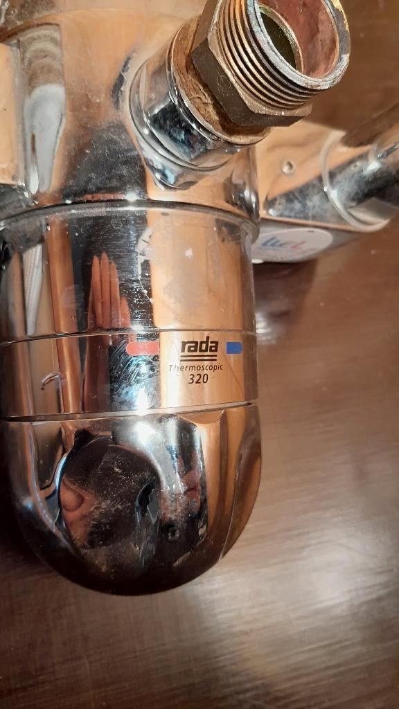 RADA thermostaat thermoscopic R320 Rada Pulse Meltronic 850, Doe-het-zelf en Verbouw, Sanitair, Gebruikt, Douche, Chroom, Ophalen