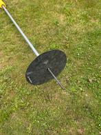 Verstelbare korfbalpaal, voor op het gras. Met korg., Sport en Fitness, Korfbal, Ophalen, Gebruikt, Korf of Paal