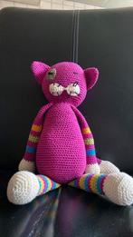 Handgemaakte poes!, Hobby en Vrije tijd, Breien en Haken, Ophalen of Verzenden, Zo goed als nieuw, Haken, Wol of Garen