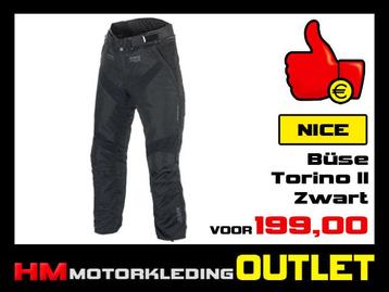 Textiel motorbroek Buse Torino II All-Season - Zwart - Büse beschikbaar voor biedingen