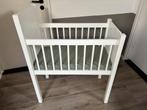 Wit wiegje met matras, Ophalen, Zo goed als nieuw, Wieg