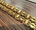 Prachtige 14 karaats gouden massieve MAGNUM set, Sieraden, Tassen en Uiterlijk, Kettingen, Ophalen of Verzenden, Nieuw, Goud