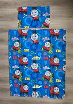 Thomas de trein dekbedovertrek 120x50 inclusief kussensloop., Ophalen of Verzenden, Zo goed als nieuw, Jongetje of Meisje, Dekbedovertrek