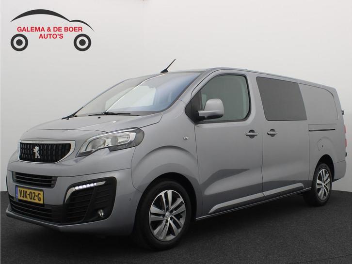 Peugeot Expert 2.0 BlueHDI 120 Long Asphalt DC AUTOMAAT / NW, Auto's, Bestelauto's, Bedrijf, Te koop, ABS, Achteruitrijcamera