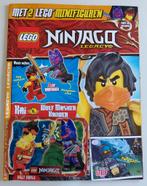 Lego Ninjago boekje met 2 minifigs in blik., Kinderen en Baby's, Speelgoed | Duplo en Lego, Ophalen of Verzenden, Nieuw