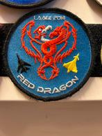 Red Dragon Laage 2014 Patch, Ophalen of Verzenden, Luchtmacht, Duitsland, Embleem of Badge